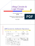 Switching Circuits & Logic Design: 18 Circuits For Arithmetic Operations