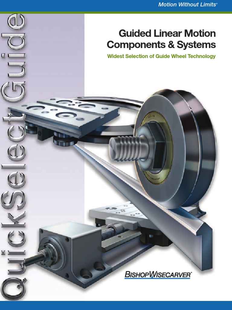 Guided Linear Motion Components & Systems | PDF | Bearing (Mechanical ...