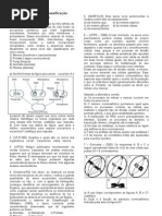 Exercícios Sobre Classificação Biológica e meiose