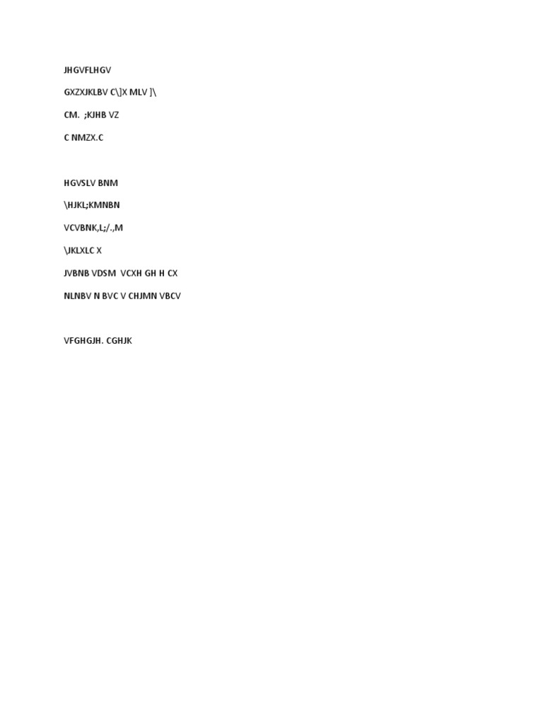 Unreadable Text Document Analysis | PDF