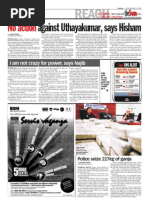 thesun 2009-05-21 page02 no action against uthayakumar says hisham
