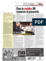 TheSun 2009-05-20 Page02 Chua To Mobilise BN Resources at Grass Roots