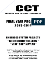 2013-14 Embedded Systems Project List - Non IEEE Based Embedded - Electronics - Electrical - Power Electronics - 2013-14