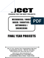 2013-14 Diploma Mechanical & Model Project Titles