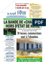 L'Echo D'Oran Du 31.07.2013 PDF