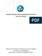 Direktorat Profesi Pendidik - 2010 - Rambu-Rambu Pengembangan Kegiatan KKG Dan MGMP