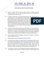 SEBI - Regulation of Investment Advisors - Concept Paper 26 Sept'11