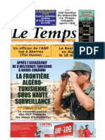 Le Temps D Algerie Du 31.07.2013 PDF