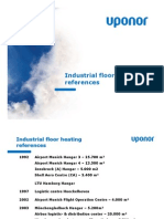Uponor Industrial Floor Heating-Refernces2