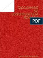 Diccionario de Jurisprudencia Romana - 3 Ed. Madrid, 1993 PDF