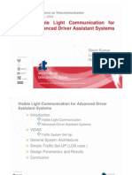 Visible Light Communication For Advanced Driver Assistant Systems