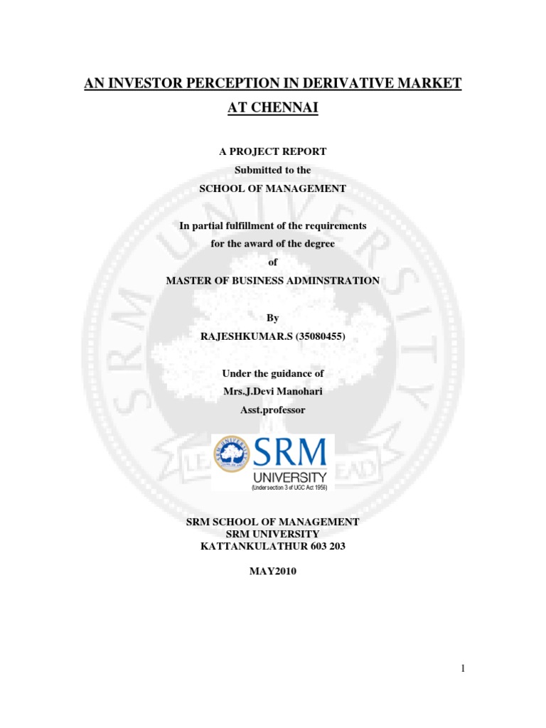 Derivatives Online Course