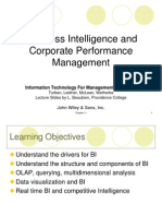 Business Intelligence and Corporate Performance Management: Information Technology For Management 6 Edition