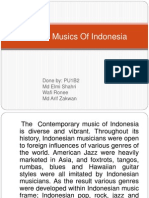 Modern Musics of Indonesia