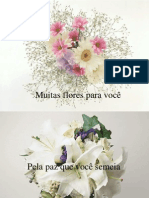 Flores para você