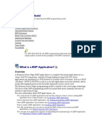 Programming Model in BSP