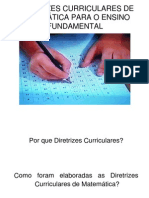 Diretrizes Curriculares de Matematica Para o Ensino Fundamental