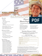 100th Birthday of President Ronald Reagan For Illinois Republican Party