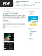 Download Root y ROMS Para Samsung Galaxy Ace GT-S5830 by Daniel Avecilla SN157271575 doc pdf