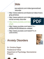 Anxiety Disorders phm480