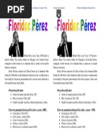 Biografia Floridor Perez