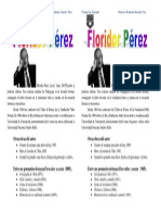 Biografia Floridor Perez