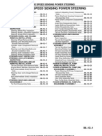 Engine Speed Sensing Power Steering