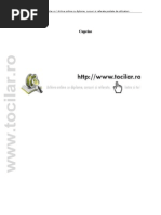 Cuprins - Www.tocilar.ro