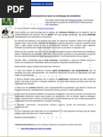 Gerenciamento de riscos na contratação de vendedores