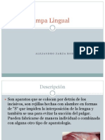 Trampa Lingual para Succión Digital y Empuje Lingual