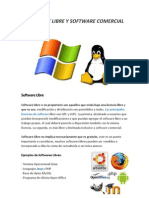 Software Libre y Software Comercial