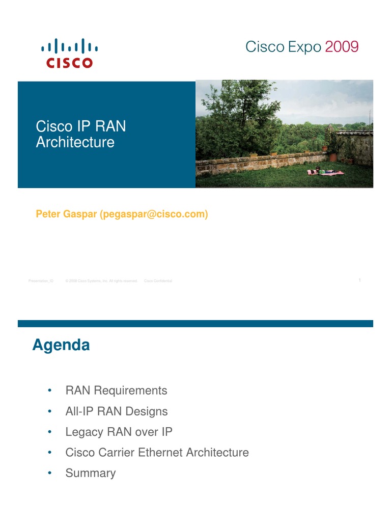 Cisco IP RAN Architecture Overview | PDF | Business
