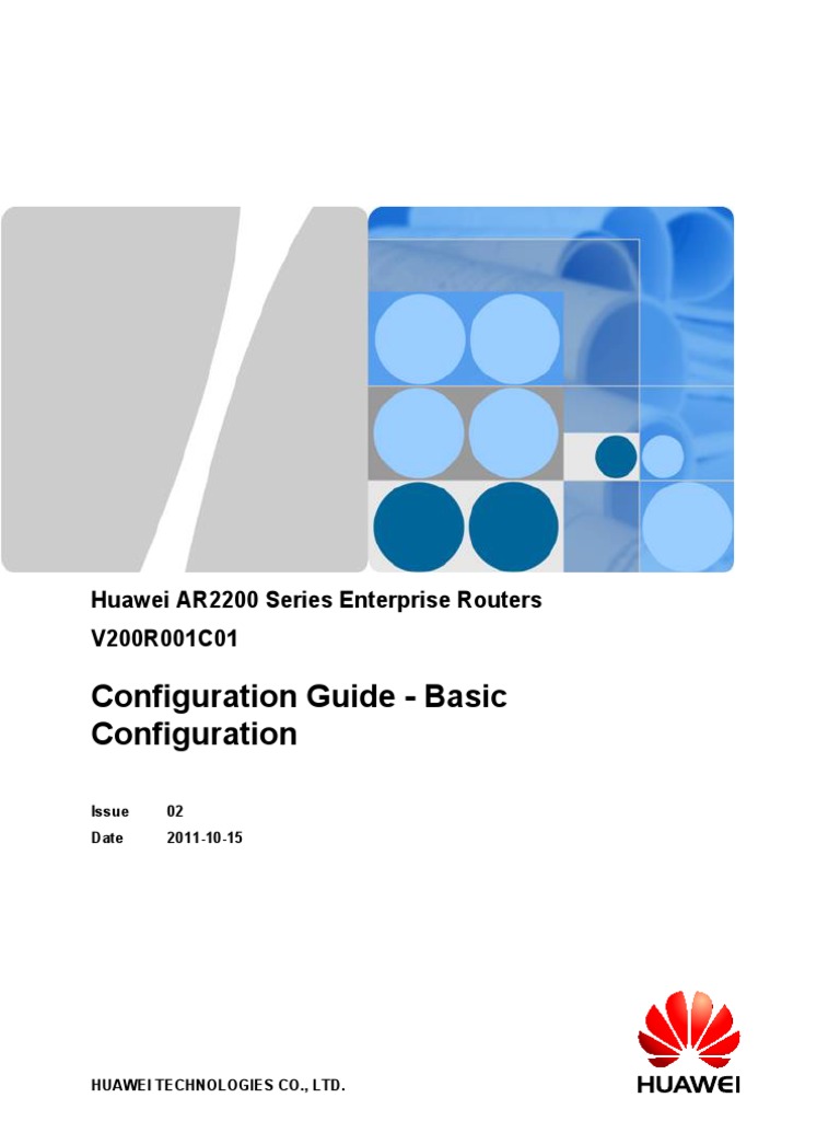 AR2200 Basic Config Guide PDF | PDF | File Transfer Protocol | Command ...