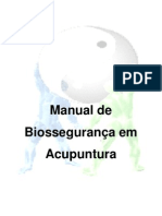 Manual de biosegurança em acupuntura