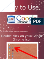 How to Use Google Calendar