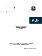 X Guía para la Inspección Visual de Soldaduras AWS B1 XXXXXX