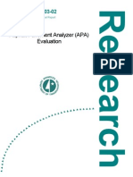 MnDOT2003-02Asphalt Pavement Analyzer (APA) Evaluation