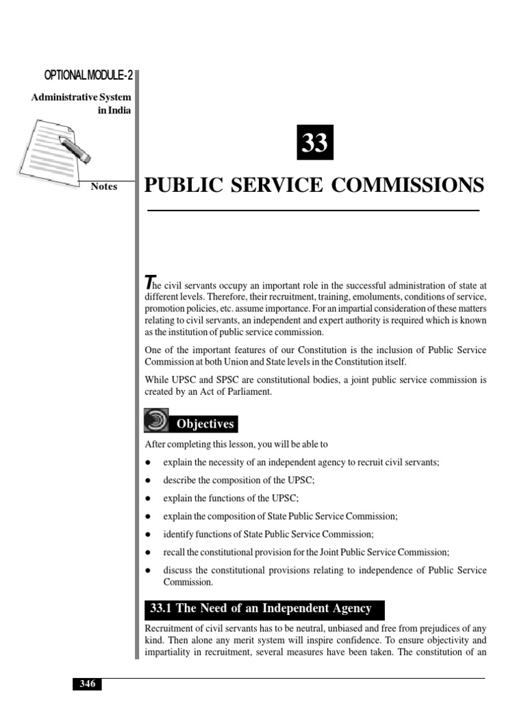 33 - Public Service Commission (73 KB) | PDF