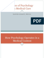 Roles of Psychology in Medical Care