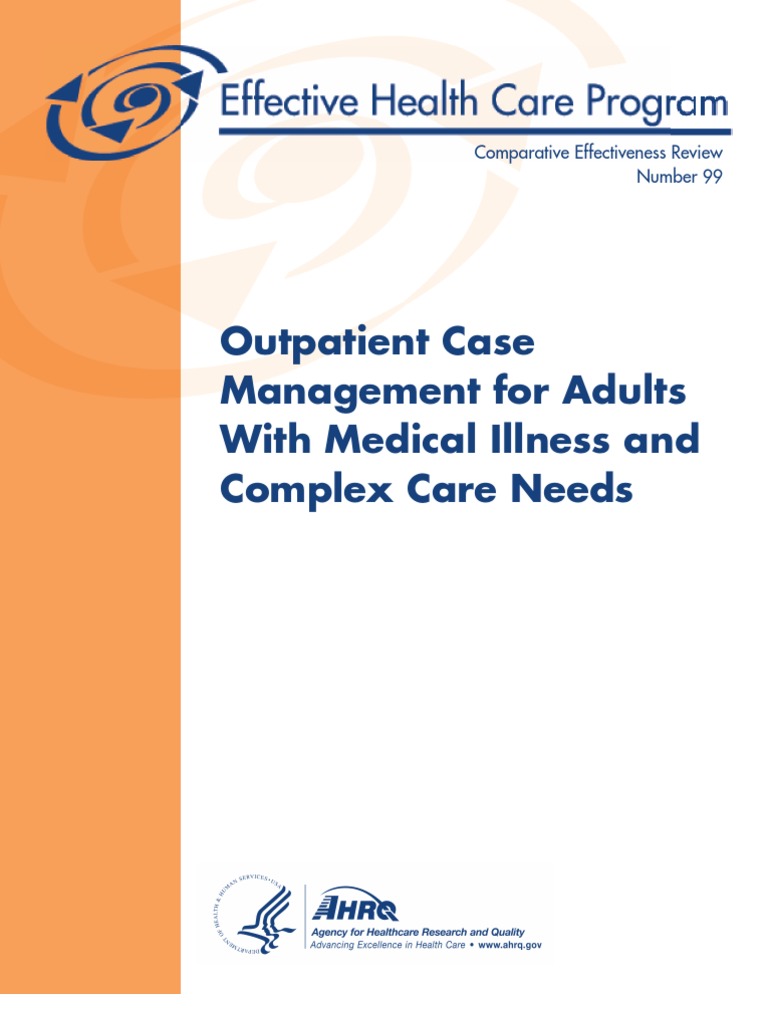 OP Case Management For Complex Adults | PDF | Chronic Condition ...