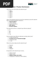 CCNA1 Chap7 Practice Testanswers