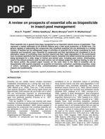 Download A Review on Prospects of Essential Oils as Biopesticide by ladilawal SN157353780 doc pdf