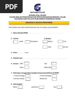 Borang Soal Selidik Siap