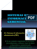 Sistema de Informacion Gerencial