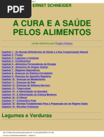 A Cura e a Saúde Pelos Alimentos- Cap. 3