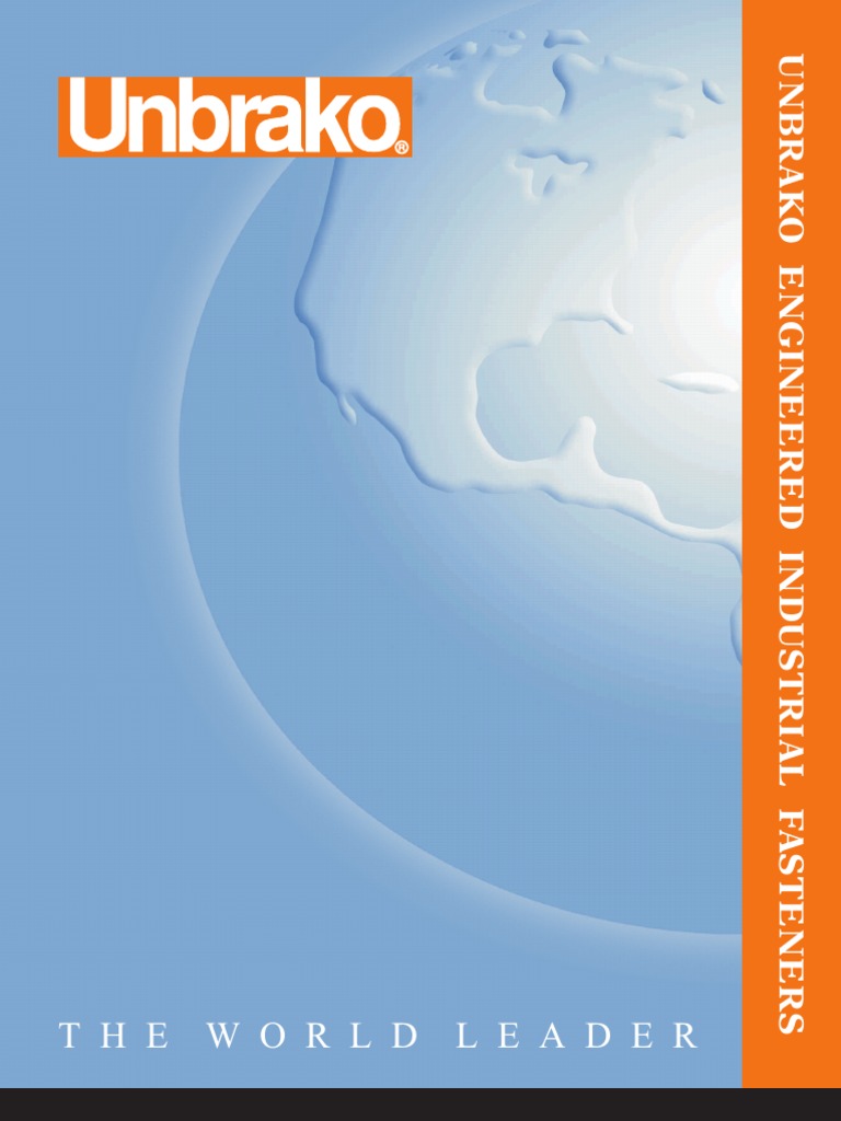 Unbrako Catalog Fastener PDF Nut (Hardware) Strength Of Materials