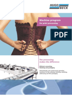 Machine Program: For Print Processing