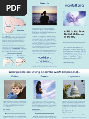 MGM Bill Tri-fold Brochure