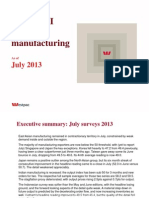 Asian PMI Update July 2013 Surveys