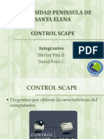 Presentacion Control Scape